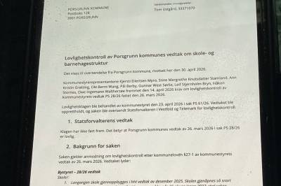 Vi advarte mot dette i ukesvis