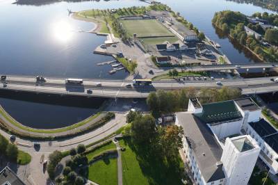 Bro-reparasjon lager flaskehals