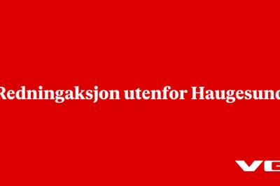 Redningaksjon utenfor Haugesund