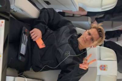 Dette gjorde de på flyet