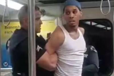 Arrestert på T-banen