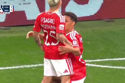 Bah med scoring for Benfica