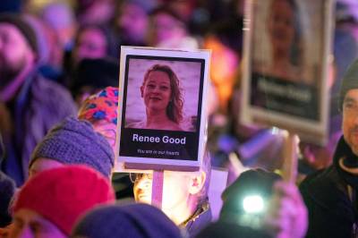 Protester i Minneapolis
