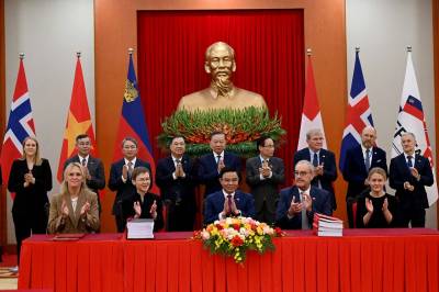 Norge inngår frihandelsavtale med Vietnam