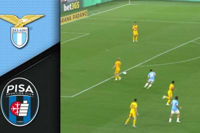 Se høydepunktene fra Lazio - Pisa