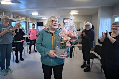 Overrasket med julestjerne: Trim-instruktøren ble helt satt ut