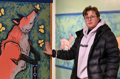 Eric setter farge på Lakselv