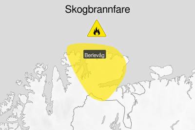Økt skogbrannfare i Finnmark