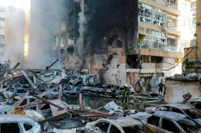 Omfattende angrep - panikk i gatene