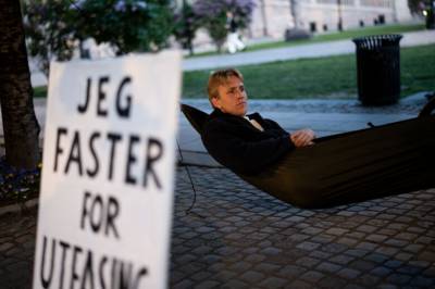 Faster for klima: – Villig til å ta risiko for eget liv og helse