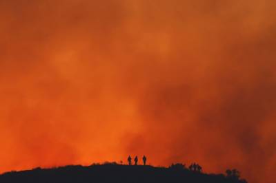 Over 17.000 evakuert fra skogbranner i California