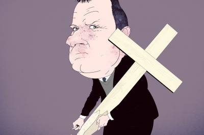 Prøver han å gjøre opp for sitt nei til Trump?