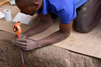 For 9.500 år siden ble en person kremert på et bål