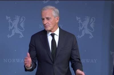 Statsministerens  pressekonferanse etter Kong Harald Vs bortgang