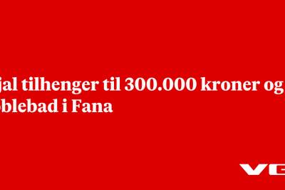 Stjal tilhenger til 300.000 kroner og boblebad i Fana