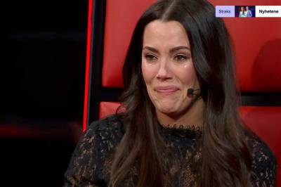 Tårevåt avslutning på The Voice