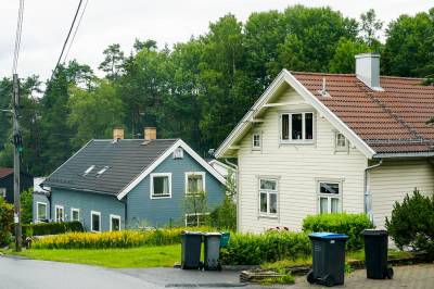 Boligprisene falt 0,7 prosent i september, ifølge Eiendom Norge