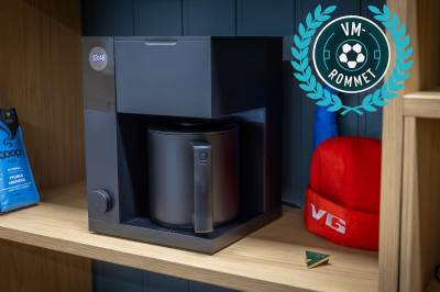 Fellow Aiden er kaffetrakteren som skal gi oss nytraktet kaffe til VM-kampene