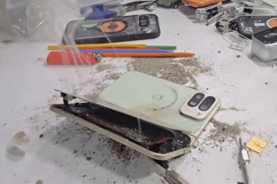Fikk sjokk da mobilen eksploderte