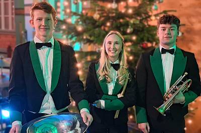 Mektig julemusikk frå MML og Lydia