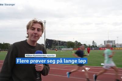 Siste økt før løpsfesten i Stavanger