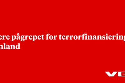 Flere pågrepet for terrorfinansiering i Finland