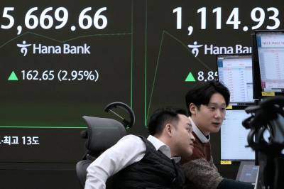 Samsung-rally og brikke-optimisme løfter Asia