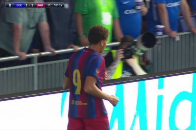 Hamza Abdelkarim med scoring for Barcelona
