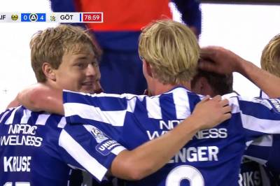 Larsson scorer mot Mjällby