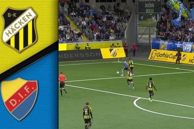 Se høydepunktene fra BK Hacken - Djurgården