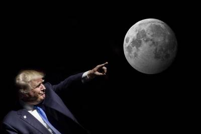 Trumps siste presidentordre ser utover jorden: Månelanding innen 2028 og måneutpost innen 2030