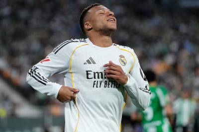 Real Madrid bekrefter lårskade på Kylian Mbappé