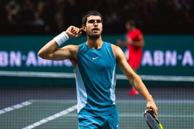 Carlos Alcaraz beseirer Fonseca i Miami, sammenligner det med da han først spilte med Nadal i 2021