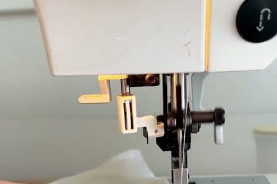 Syr julepynt av gamalt stoff