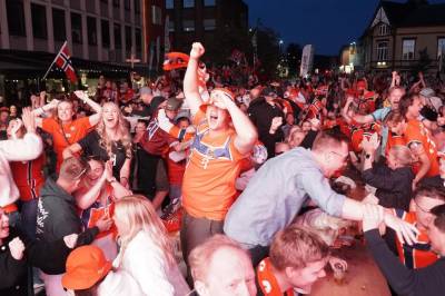 VM-fest i Vestfold og Telemark: Her kan du se Norge-England