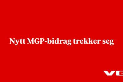 Nytt MGP-bidrag trekker seg 