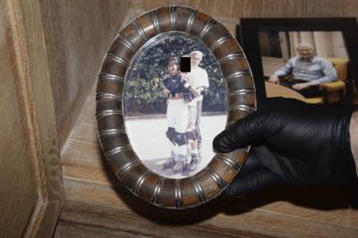 Epstein hadde innrammet fotografi av Thorbjørn Jagland