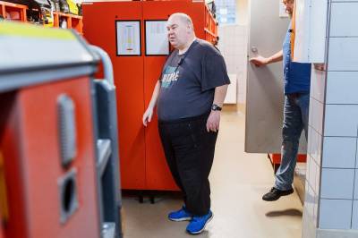 Kenneth er vaskesjef på Sagene brannstasjon