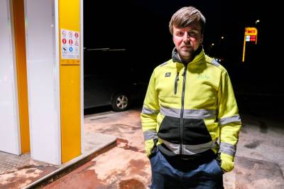 Rush til bensinpumpene: For Ole Morten rann det heilt over