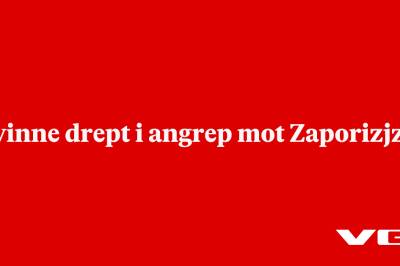 Kvinne drept i angrep mot Zaporizjzja