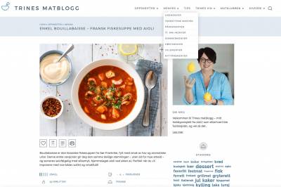 NYTT PÅ TRINES MATBLOGG