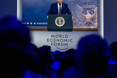 Topptung norsk deltagelse rundt Trump i Davos