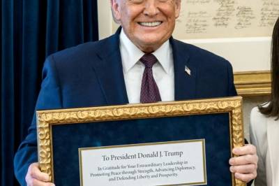 Trump om fredsprisgaven