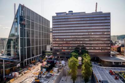 Regjeringskvartalet blir litt mindre dyrt