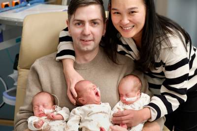 De fikk eneggede trillinger: – Ekstremt sjeldent