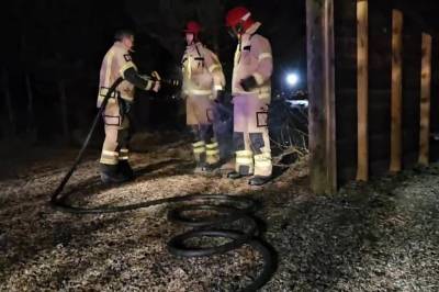 Her blir mannskapet spylt