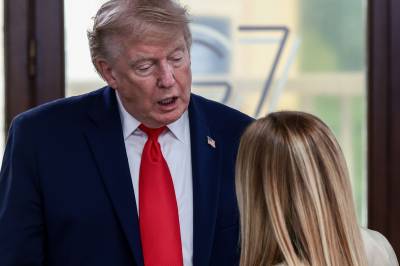Meloni refser Trump etter bilde-kommentar
