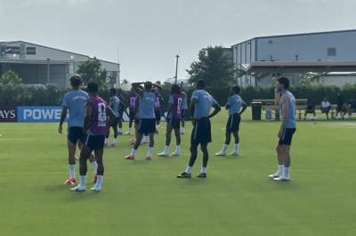 Stjerneduo tilbake på England-trening