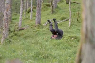 «Vokteren»: - Brukket ribbeina