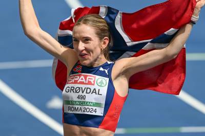 Karoline Bjerkeli Grøvdal er blitt mamma